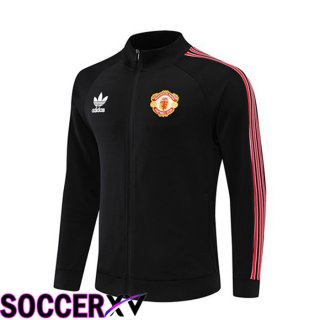 Manchester United Training Jacket Black 2022/2023