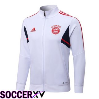 Bayern Munich Training Jacket White 2022/2023