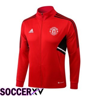 Manchester United Training Jacket Red 2022/2023