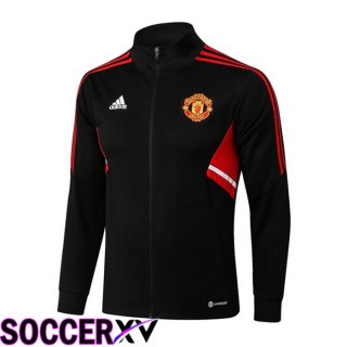 Manchester United Training Jacket Black 2022/2023