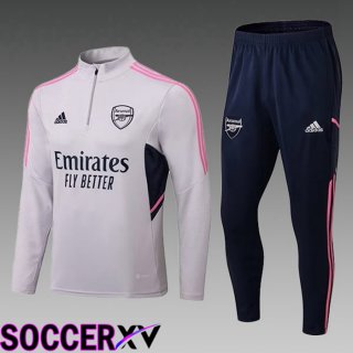 FC Arsenal Kids Training Jacket Suit White 2022/2023