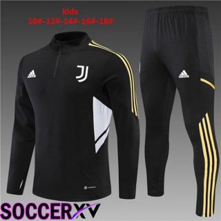 Juventus Kids Training Tracksuit Black 2022/2023