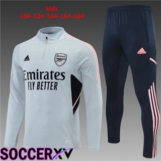 FC Arsenal Kids Training Jacket Suit Grey 2022/2023