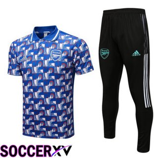 FC Arsenal Polo Jersey + Pants Blue 2022/2023