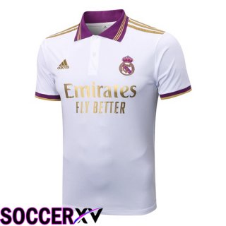 Real Madrid Polo Jersey White 2022/2023