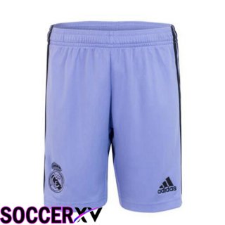 Real Madrid Soccer Shorts Away Purple 2022/2023