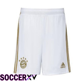 Bayern Munich Soccer Shorts Away White 2022/2023