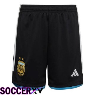 Argentina Soccer Shorts Home Blue White 2022/2023