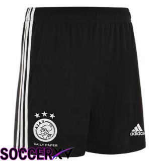 AFC Ajax Soccer Shorts Away Black 2022/2023