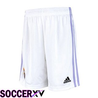 Real Madrid Soccer Shorts Home White 2022/2023