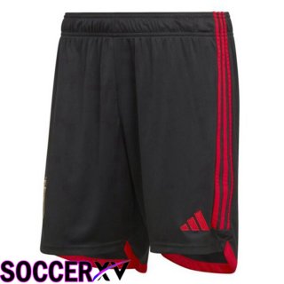 Belgium Soccer Shorts Home Black 2022/2023