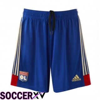 Olympique Lyon Soccer Shorts Fourth Blue 2022/2023