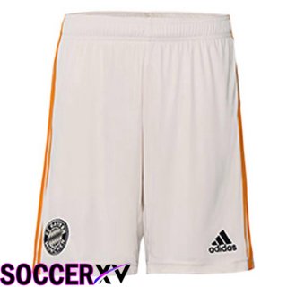 Bayern Munich Soccer Shorts 50th anniversary White 2022/2023