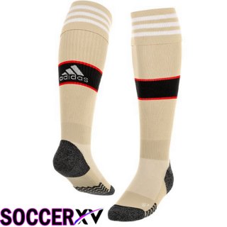 AFC Ajax Soccer Socks Third Brown 2022/2023