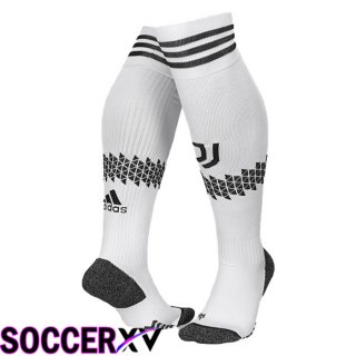 Juventus Soccer Socks Home White Black 2022/2023