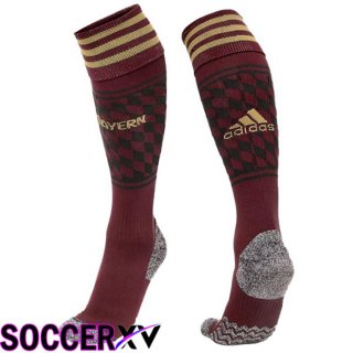 Bayern Munich Soccer Socks Edition Special Red 2022/2023