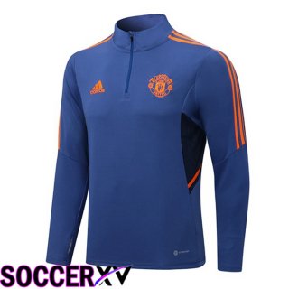 Manchester United Training Sweatshirt Blue 2022/2023