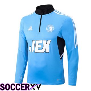 Feyenoord Training Sweatshirt Blue 2022/2023