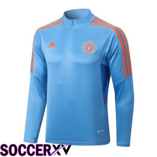 Manchester United Training Sweatshirt Blue 2022/2023