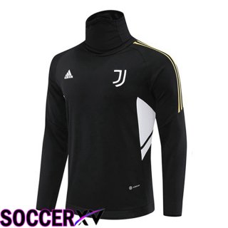 Juventus High collar Training Sweatshirt Black 2022/2023