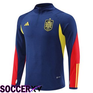 Spain Training Sweatshirt Royal Blue 2022/2023