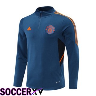 Manchester United Training Sweatshirt Blue 2022/2023