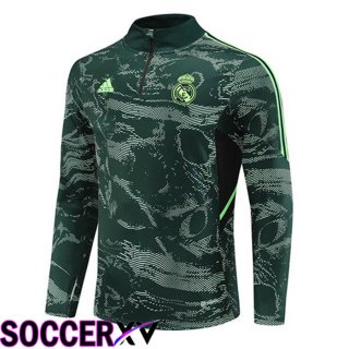 Real Madrid Training Sweatshirt Green 2022/2023