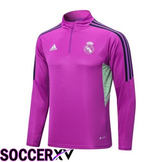 Real Madrid Training Sweatshirt Purple 2022/2023