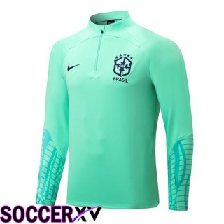 Brazil Training Sweatshirt Green 2022/2023