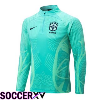 Brazil Training Sweatshirt Green 2022/2023