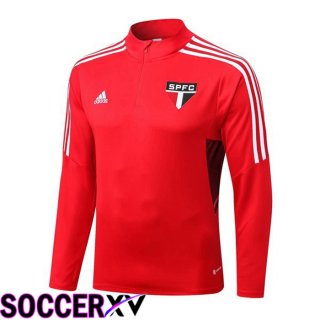 Sao Paulo FC Training Sweatshirt Red 2022/2023