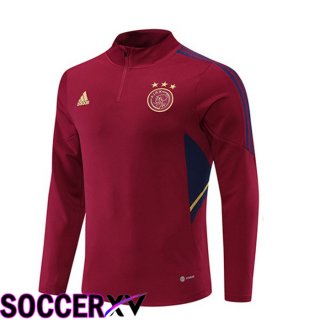 AFC Ajax Training Sweatshirt Red 2022/2023