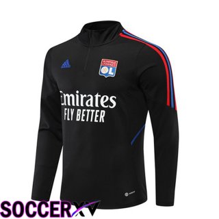 Olympique Lyon Training Sweatshirt Black 2022/2023