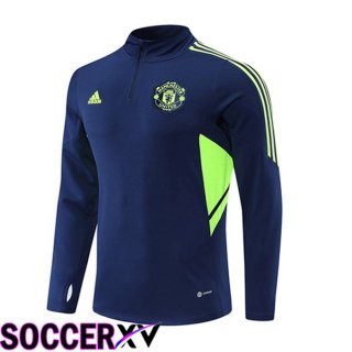 Manchester United Training Sweatshirt Royal Blue 2022/2023