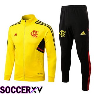 Flamengo Training Jacket Suit Yellow 2022/2023