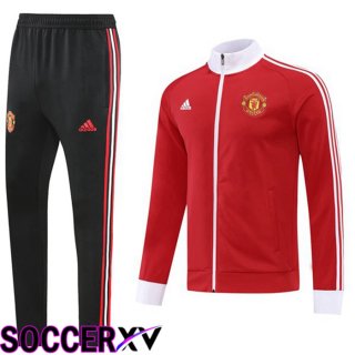 Manchester United Training Jacket Suit Red 2022/2023