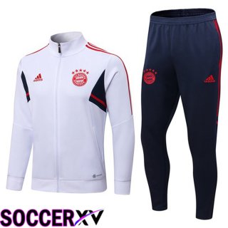 Bayern Munich Training Jacket Suit White 2022/2023