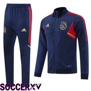 Afc Ajax Training Jacket Suit Blue 2022/2023