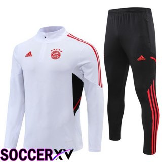 Bayern Munich Training Jacket Suit White 2022/2023