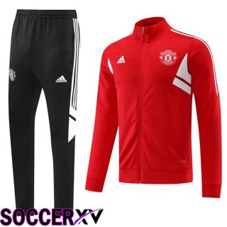 Manchester United Training Jacket Suit Red 2022/2023