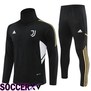 Juventus High collar Training Tracksuit Black 2022/2023