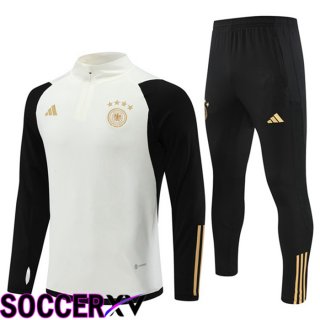 Germany Training Tracksuit White Black 2022/2023