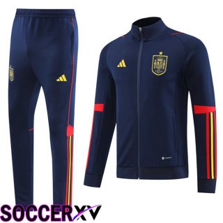 Spain Training Jacket Suit Royal Blue 2022/2023