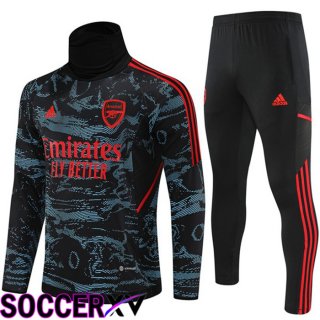 FC Arsenal High collar Training Jacket Suit Blue Red 2022/2023