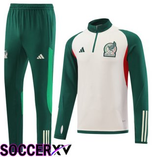 Mexico Training Jacket Suit White Green 2022/2023