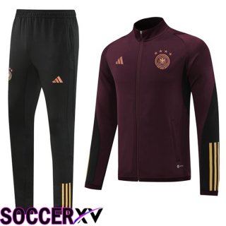 Germany Training Jacket Suit Red 2022/2023