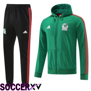 Mexico Training Tracksuit Hoodie Green 2022/2023