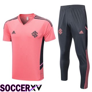 SC Internacional Training T Jersey + Pants Pink 2022/2023