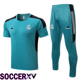 Real Madrid Training T Jersey + Pants Green 2022/2023