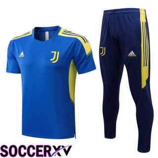 Juventus Training T Jersey + Pants Blue 2022/2023